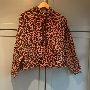 Leopard Print Hoodie